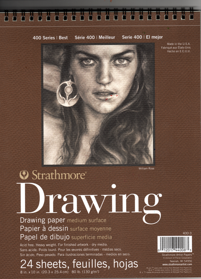 Strathmore 400 Series Hardbound Sketch Book 11x14